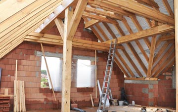 Llanvihangel Crucorney attic trusses